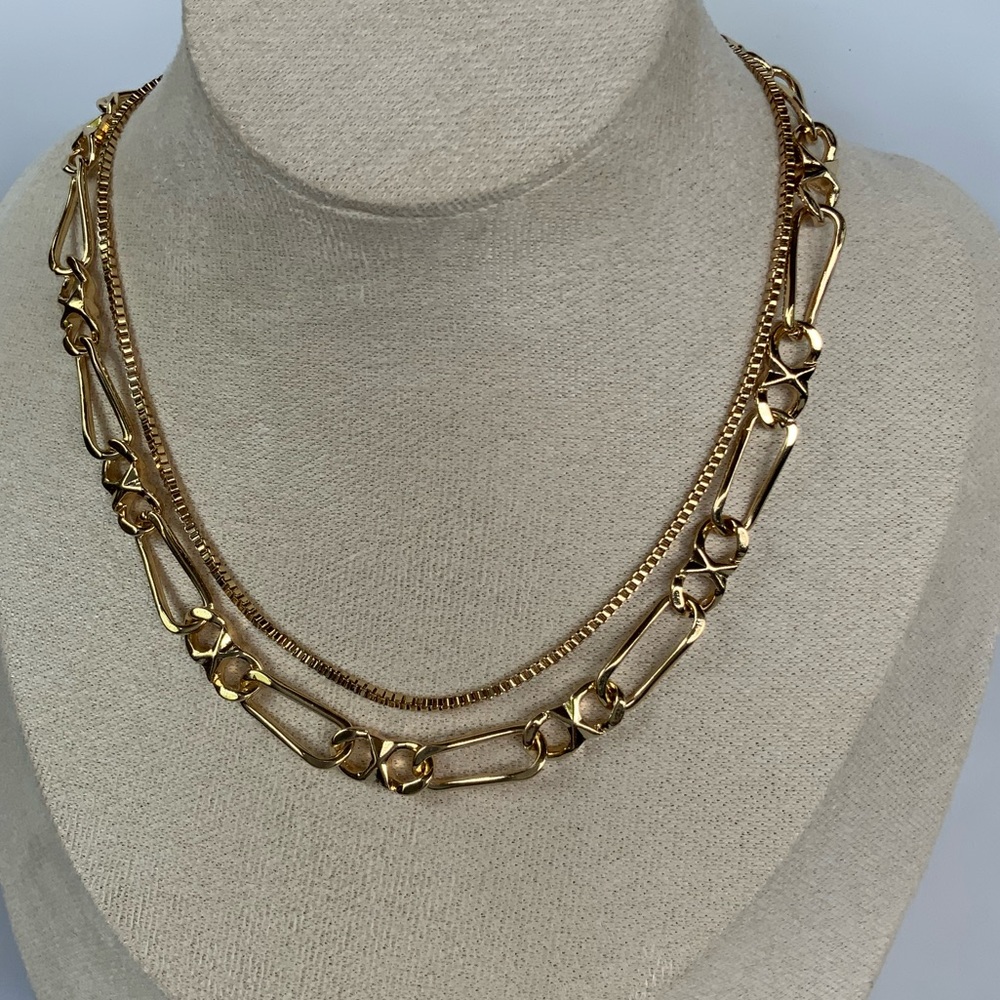 PANACEA CHAIN NECKLACE TWO LINES